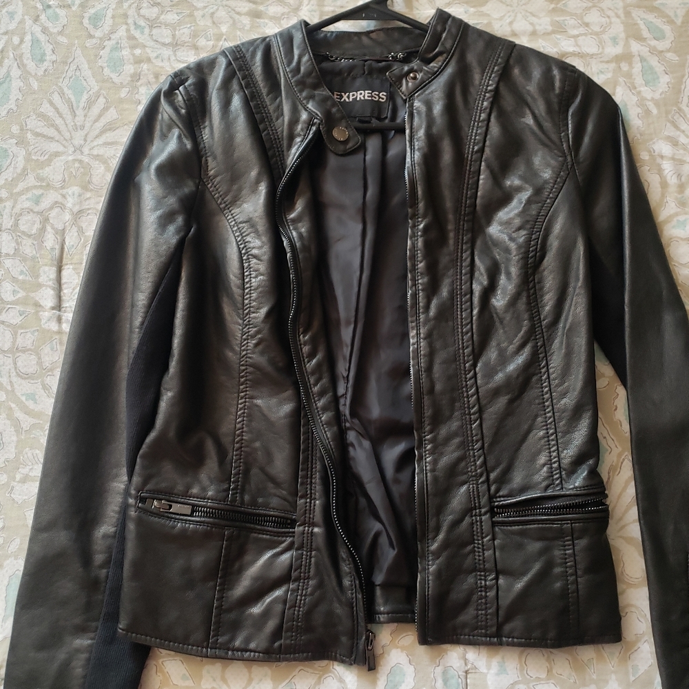 Express Faux Leather Jacket